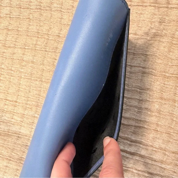 Kate Spade Navy Crossbody Bag with Scallop Detail - Picture 9 of 12